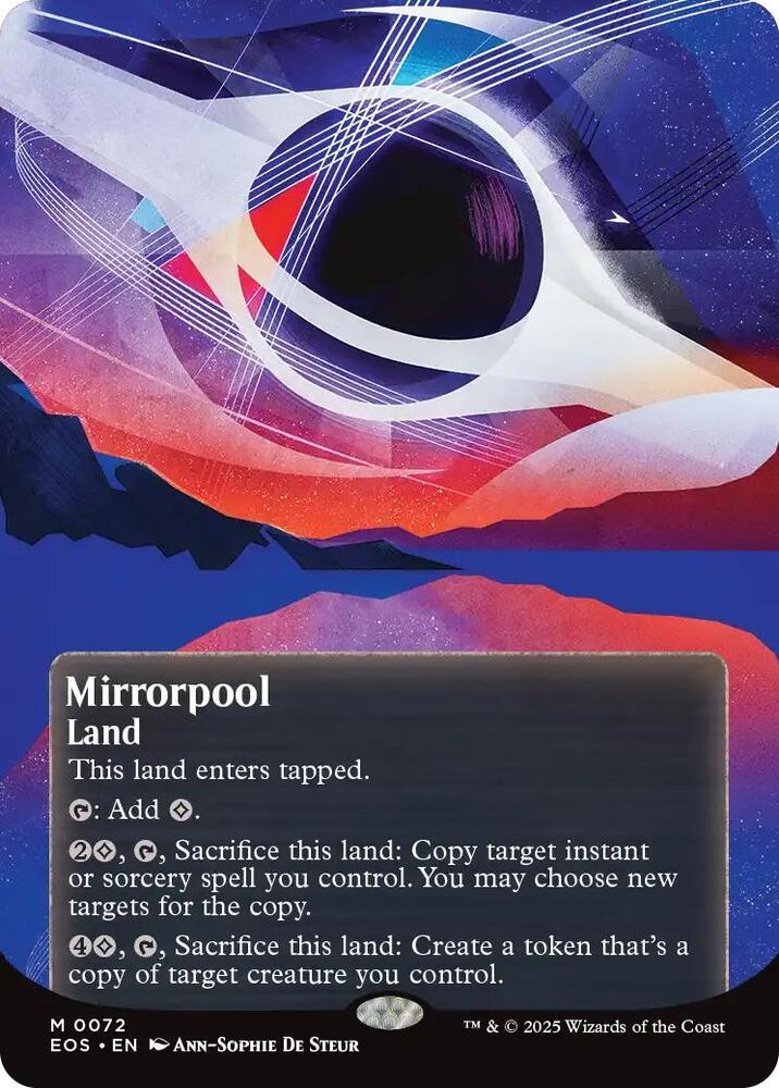 Mirrorpool  72/45 (Edge of Eternities: Stellar Sights)  - Borderless | Good Games Modbury