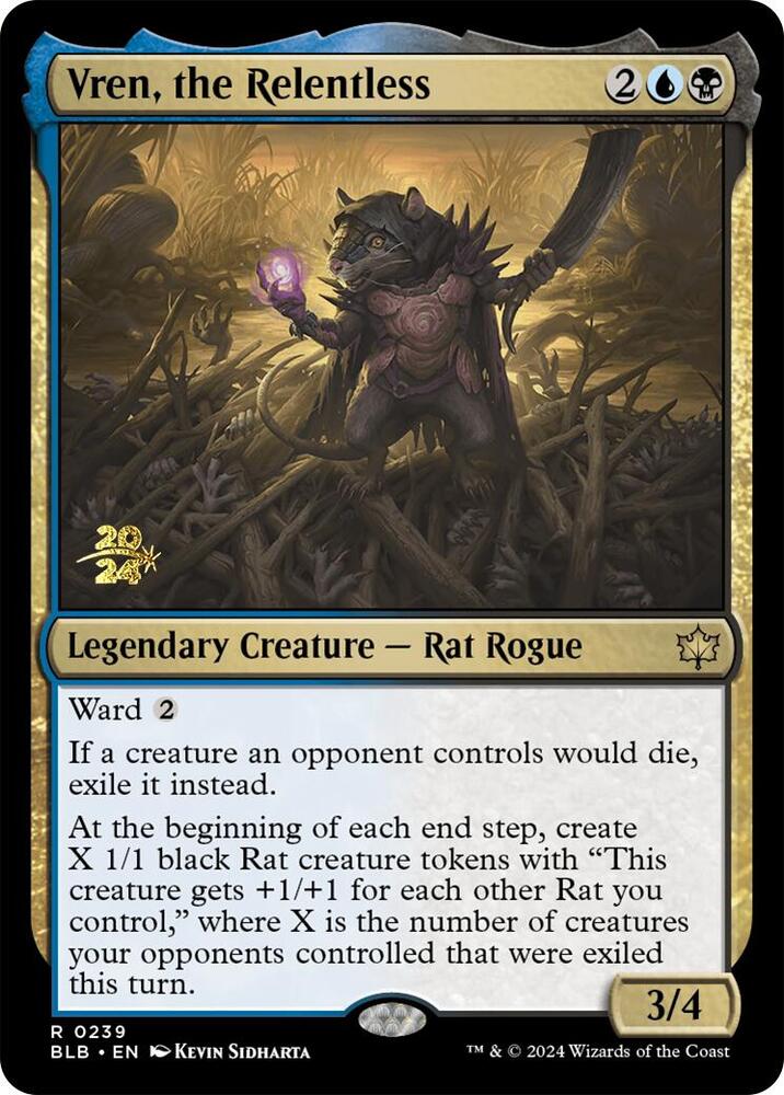 Vren the Relentless 239s/160 (Prerelease Cards)  - Foil | Good Games Modbury