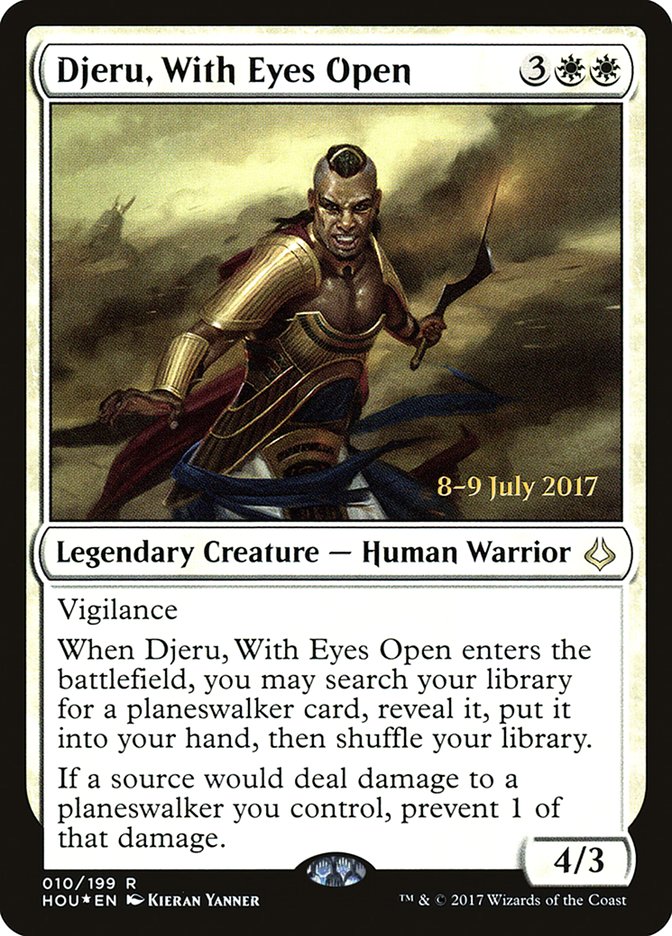Djeru, With Eyes Open [Hour of Devastation Prerelease Promos] | Good Games Modbury