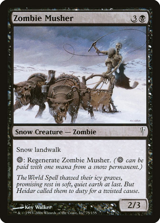 Zombie Musher 75/155 (Coldsnap)  - Foil | Good Games Modbury
