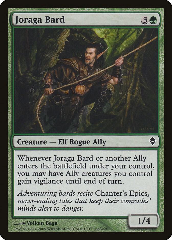 Joraga Bard 166/249 (Zendikar)  | Good Games Modbury