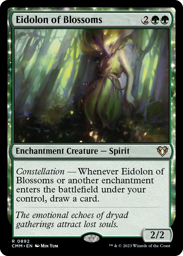 Eidolon of Blossoms [Commander Masters] | Good Games Modbury