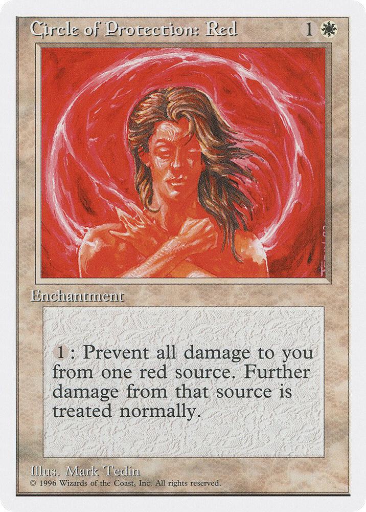 Circle of Protection: Red 3/67 (Introductory Two-Player Set)  | Good Games Modbury
