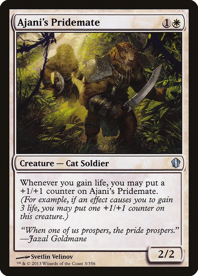 Ajani's Pridemate 3/356 (Commander 2013)  | Good Games Modbury