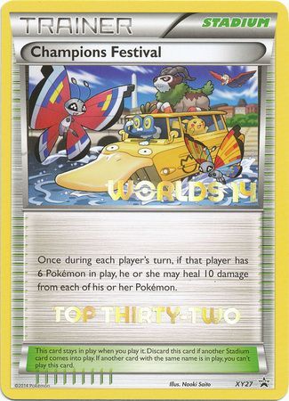 Champions Festival (XY27) (2014 Top Thirty Two) [XY: Black Star Promos] | Good Games Modbury