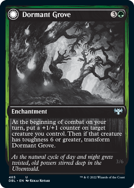 Dormant Grove // Gnarled Grovestrider [Innistrad: Double Feature] | Good Games Modbury