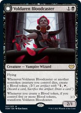 Voldaren Bloodcaster 137/277 (Innistrad: Crimson Vow)  | Good Games Modbury