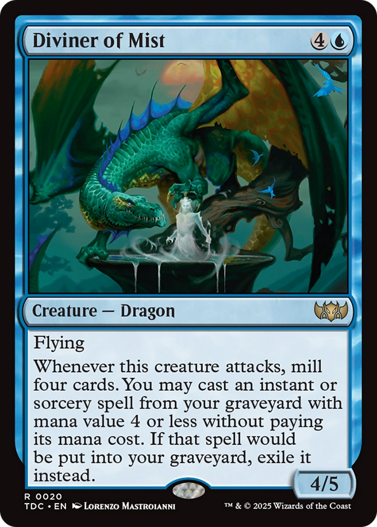 Diviner of Mist [Tarkir: Dragonstorm Commander] | Good Games Modbury