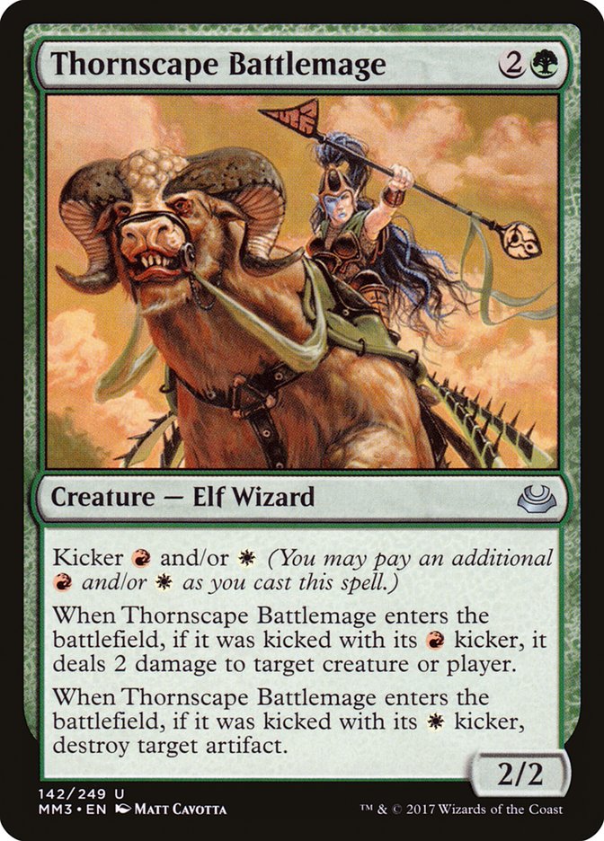 Thornscape Battlemage 142/249 (Modern Masters 2017)  - Foil | Good Games Modbury