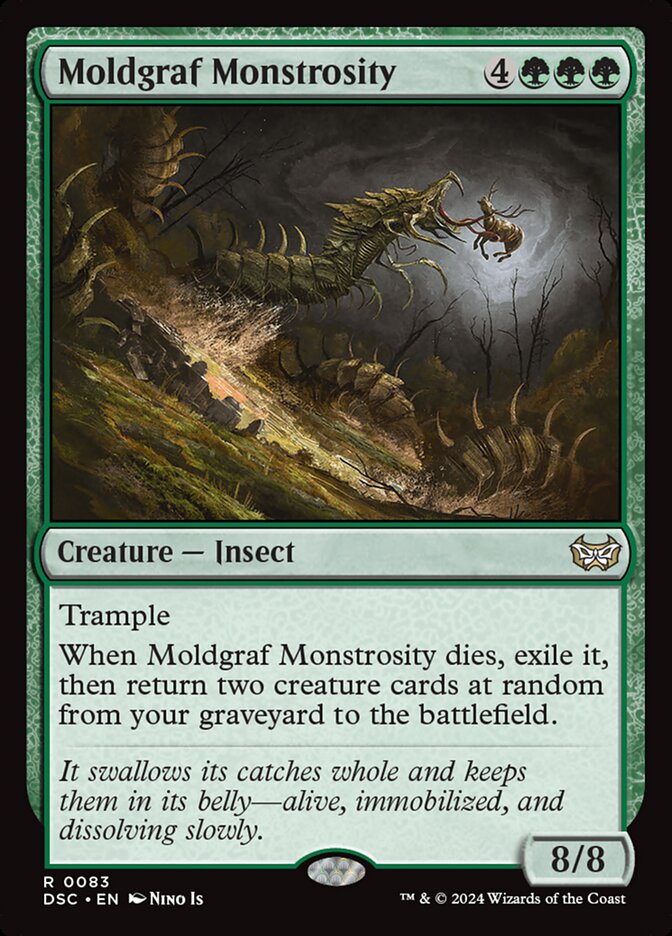 Moldgraf Monstrosity 83 (Commander: Duskmourn: House of Horror)  | Good Games Modbury