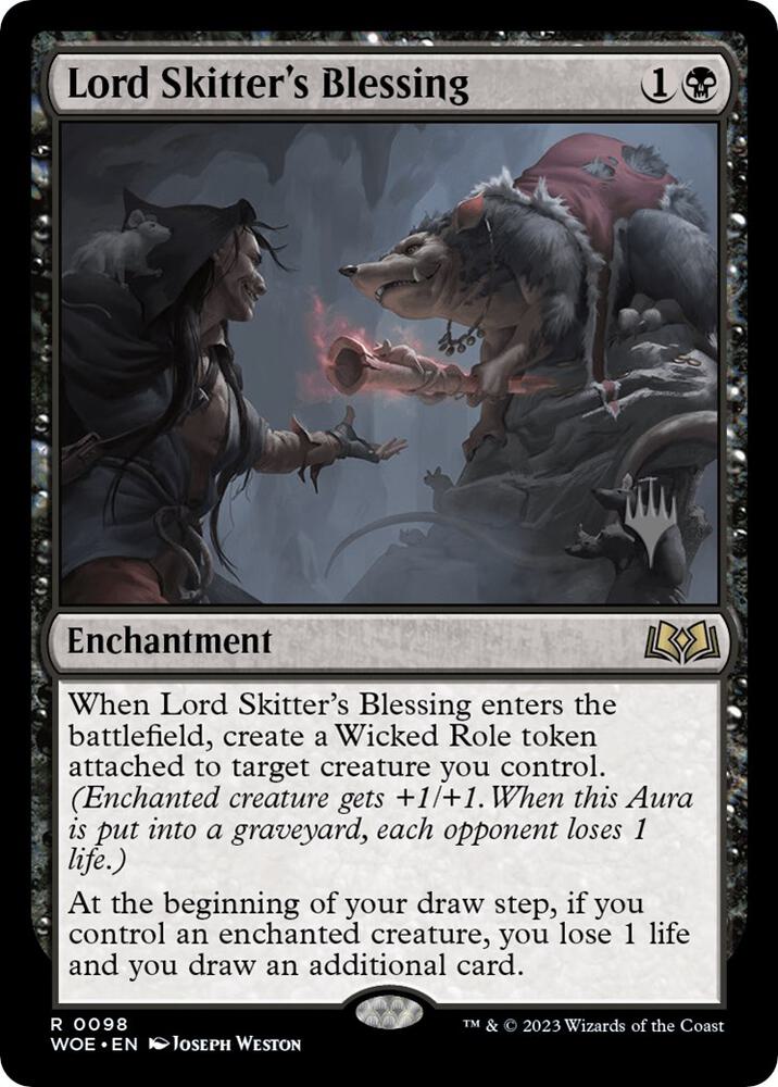 Lord Skitters Blessing 98p/200 (Promo Pack: Wilds of Eldraine)  | Good Games Modbury