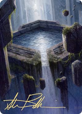 Morphic Pool Art Card Gold Stamped Signature 32 (Art Series: Zendikar Rising)  | Good Games Modbury