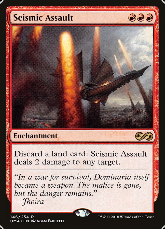 Seismic Assault 146/254 (Ultimate Masters)  - Foil | Good Games Modbury