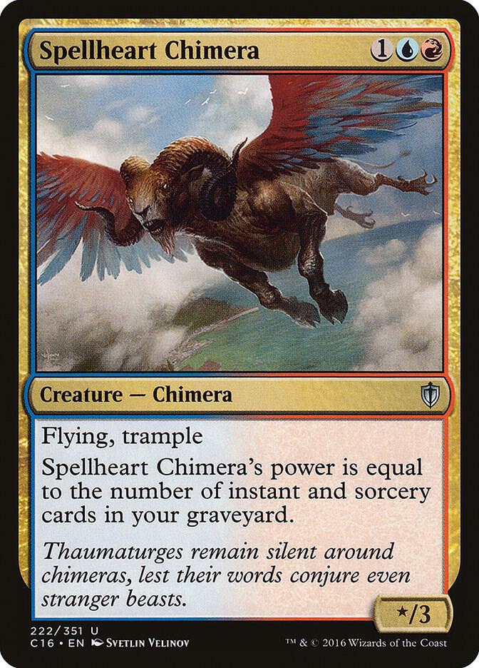 Spellheart Chimera 222/351 (Commander 2016)  | Good Games Modbury