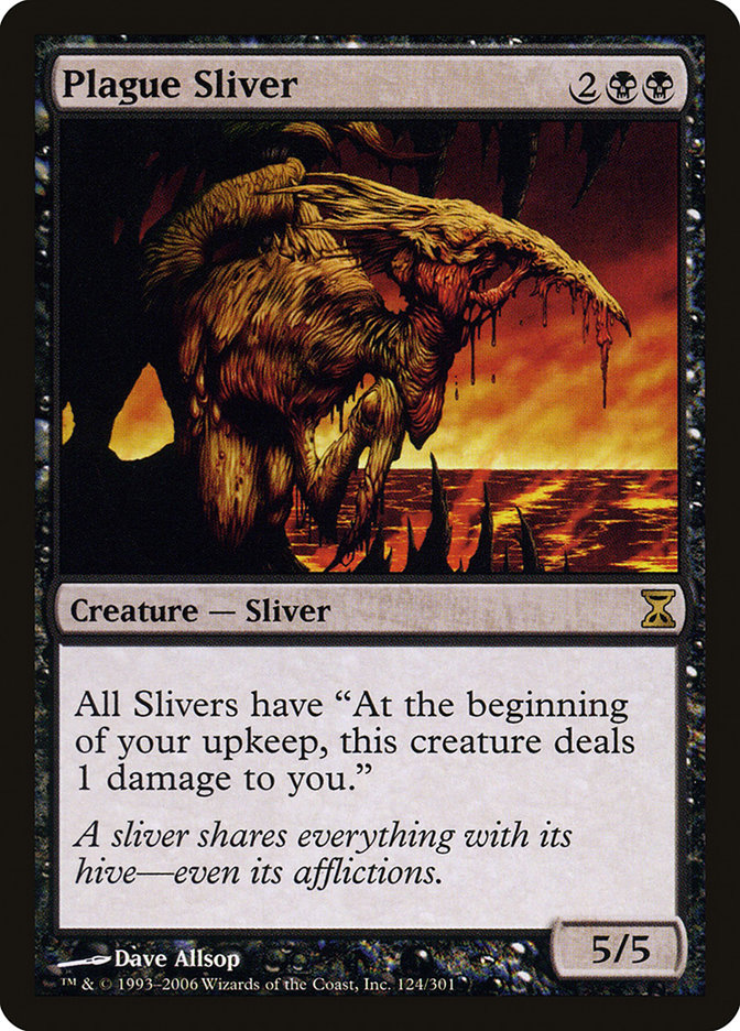 Plague Sliver 124/301 (Time Spiral)  | Good Games Modbury
