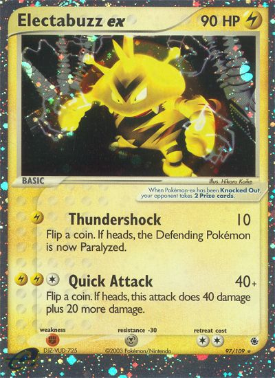 Electabuzz ex (97/109) [EX: Ruby & Sapphire] | Good Games Modbury