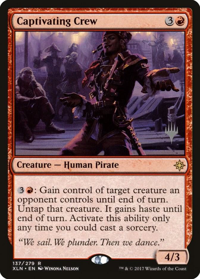 Captivating Crew 137p/120 (Promo Pack: Core Set 2020)  - Foil | Good Games Modbury