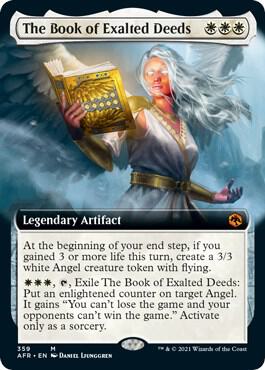 The Book of Exalted Deeds Extended Art 359 (Adventures in the Forgotten Realms)  | Good Games Modbury