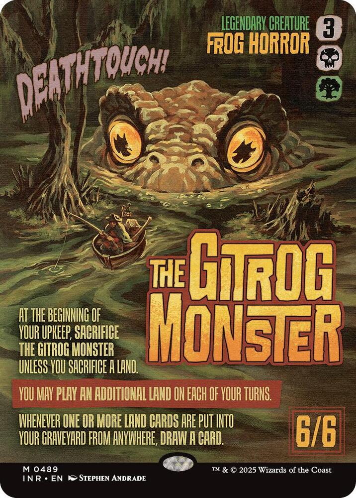 The Gitrog Monster 489 (Innistrad Remastered)  - Showcase Foil | Good Games Modbury