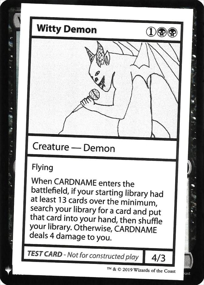 Witty Demon 50/121 (Mystery Booster: Convention Edition Exclusives)  | Good Games Modbury