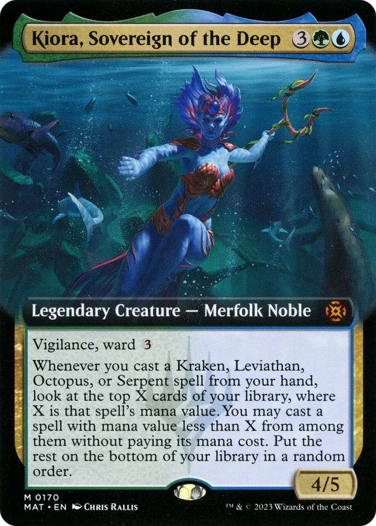 Kiora, Sovereign of the Deep (Extended Art) [March of the Machine: The Aftermath] | Good Games Modbury