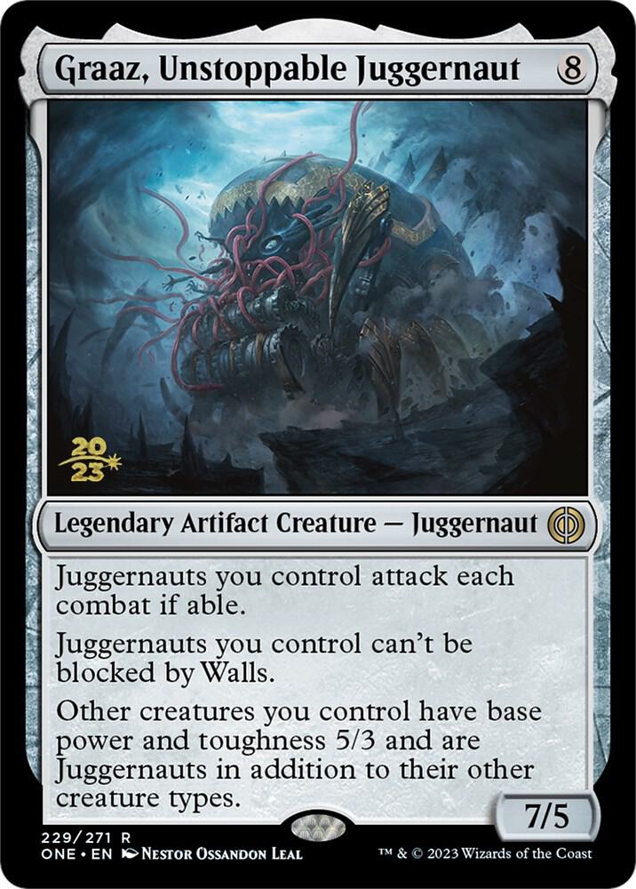 Graaz Unstoppable Juggernaut 229s/160 (Prerelease Cards)  - Foil | Good Games Modbury