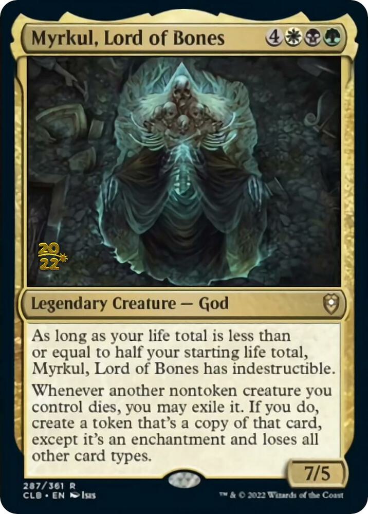 Myrkul Lord of Bones 287s/108 (Prerelease Cards)  - Foil | Good Games Modbury