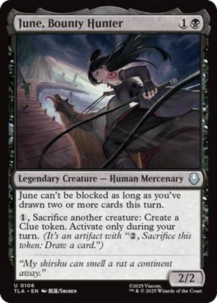 June, Bounty Hunter [Avatar: The Last Airbender] | Good Games Modbury