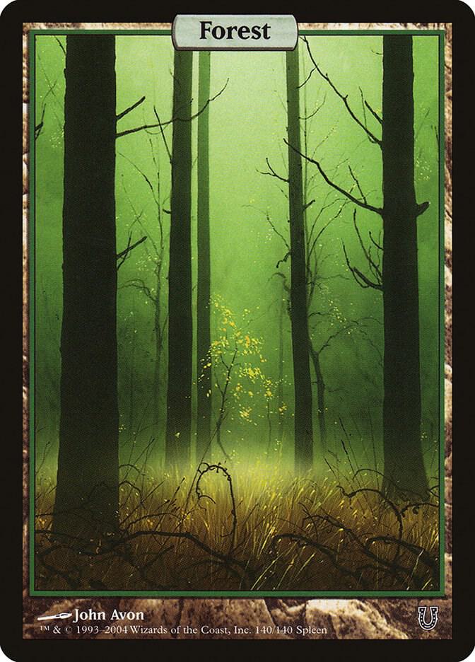 Forest 140/140 (Unhinged)  - Full Art Foil | Good Games Modbury
