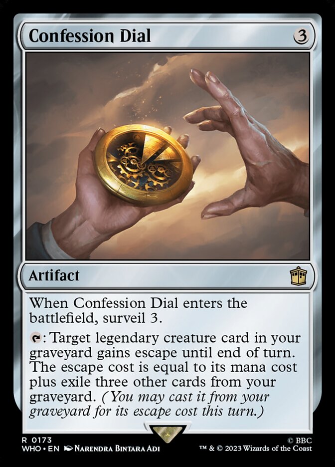 Confession Dial 173/331 (Universes Beyond: Doctor Who)  - Foil | Good Games Modbury