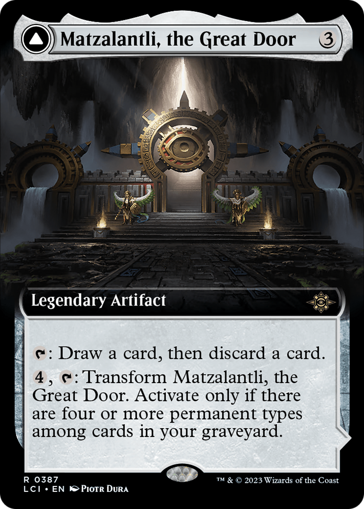 Matzalantli, the Great Door // The Core (Extended Art) [The Lost Caverns of Ixalan] | Good Games Modbury