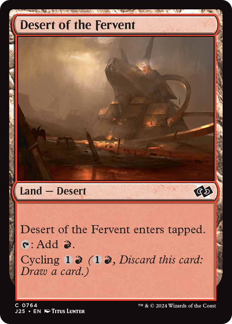 Desert of the Fervent [Foundations Jumpstart] | Good Games Modbury