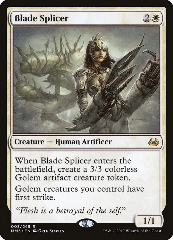 Blade Splicer 3/249 (Modern Masters 2017)  - Foil | Good Games Modbury