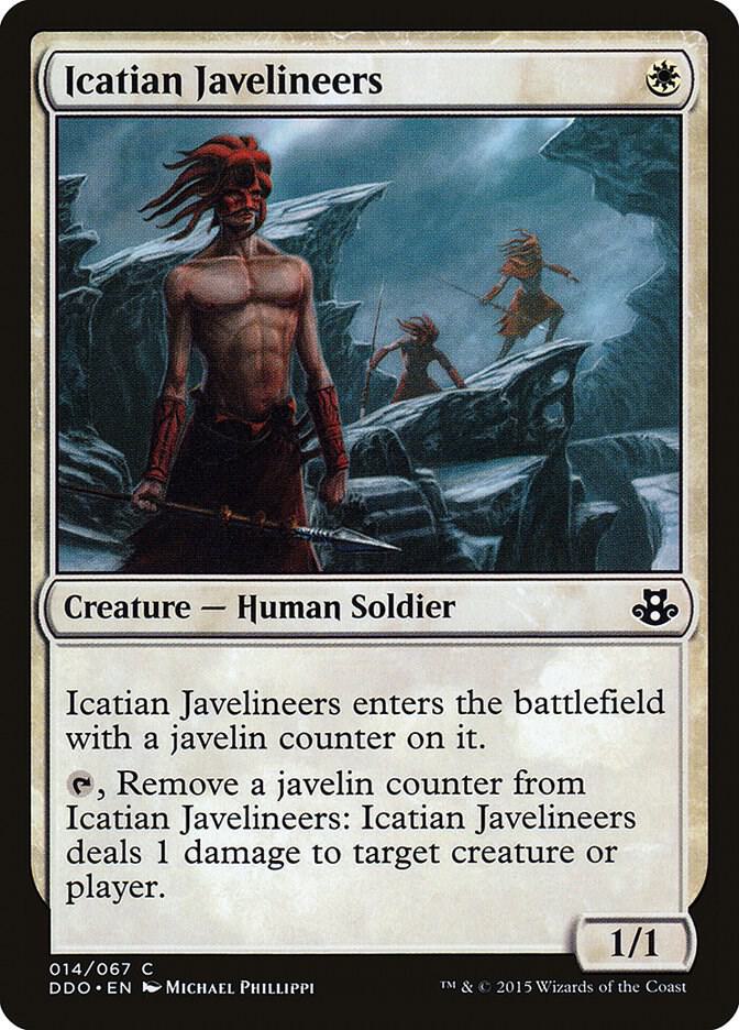 Icatian Javelineers 14/67 (Duel Decks: Elspeth vs. Kiora)  | Good Games Modbury