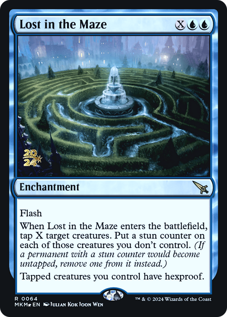 Lost in the Maze [Murders at Karlov Manor Prerelease Promos] | Good Games Modbury