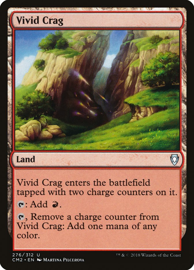 Vivid Crag 276/312 (Commander Anthology Volume II)  | Good Games Modbury