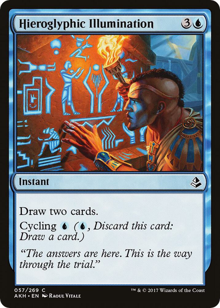 Hieroglyphic Illumination 57/269 (Amonkhet)  | Good Games Modbury