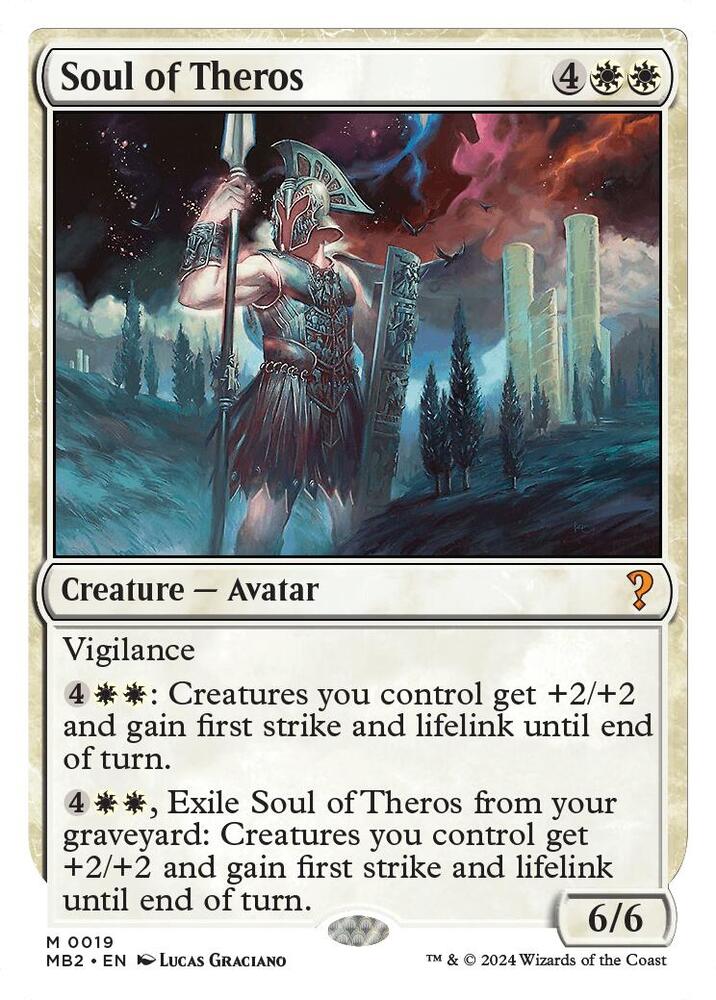 Soul of Theros 19/390 (Mystery Booster 2)  | Good Games Modbury