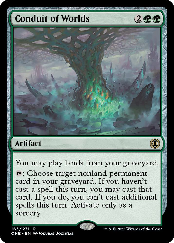 Conduit of Worlds 163 (Phyrexia: All Will Be One)  | Good Games Modbury
