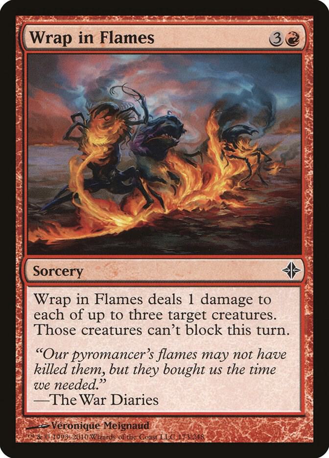 Wrap in Flames 173/248 (Rise of the Eldrazi)  | Good Games Modbury