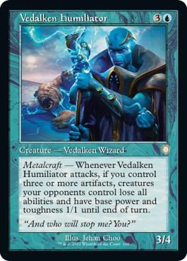Vedalken Humiliator Retro Frame 100/40 (Commander: The Brothers' War)  | Good Games Modbury