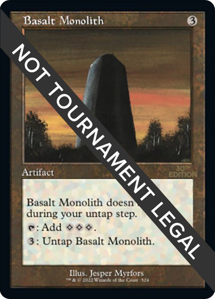 Basalt Monolith Retro Frame 524/594 (30th Anniversary Edition)  | Good Games Modbury