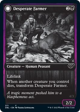 Desperate Farmer 371/534 (Innistrad: Double Feature)  - Foil | Good Games Modbury