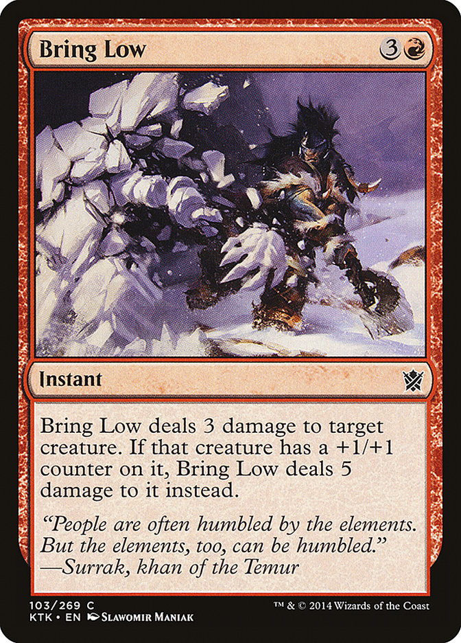 Bring Low [Khans of Tarkir] | Good Games Modbury