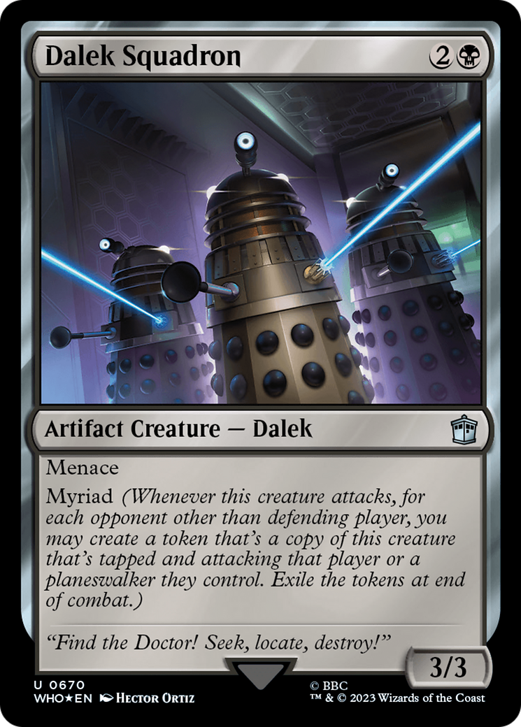 Dalek Squadron (Surge Foil) [Doctor Who] | Good Games Modbury