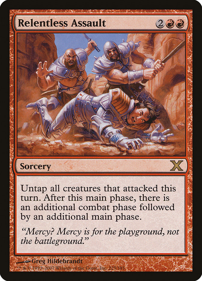 Relentless Assault [Tenth Edition] | Good Games Modbury