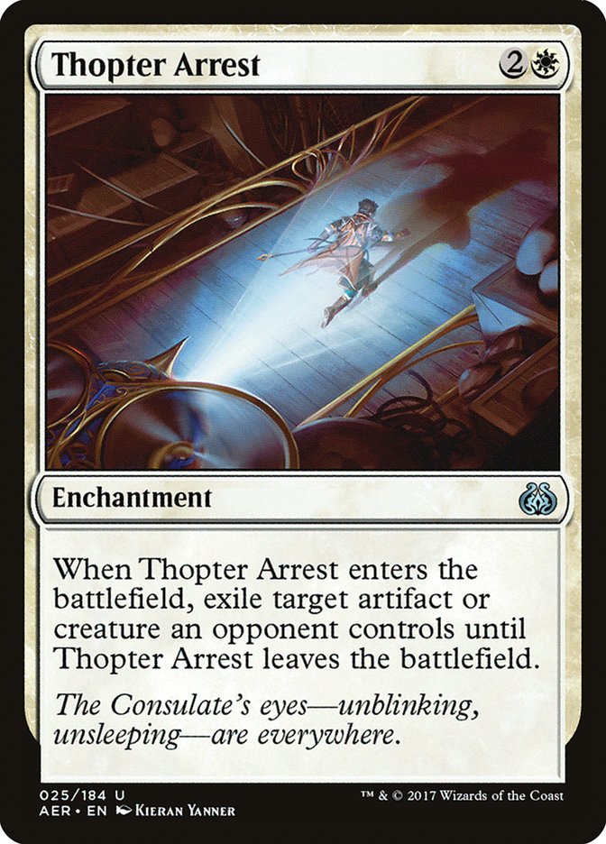 Thopter Arrest 25/184 (Aether Revolt)  | Good Games Modbury