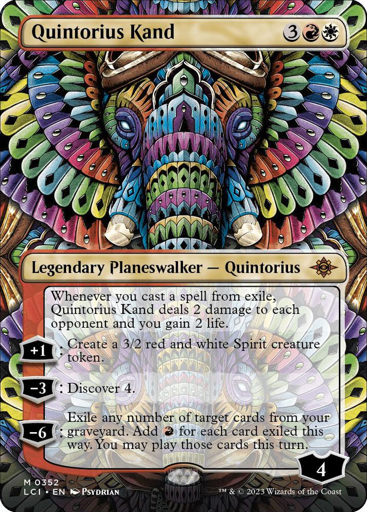 Quintorius Kand 352/291 (The Lost Caverns of Ixalan)  - Borderless | Good Games Modbury