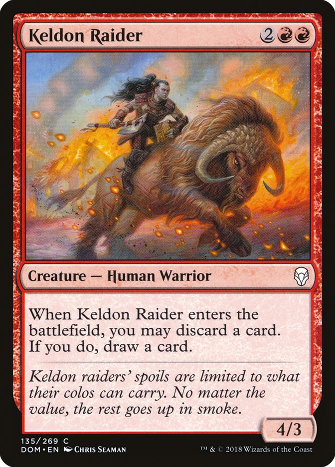 Keldon Raider [Dominaria] | Good Games Modbury