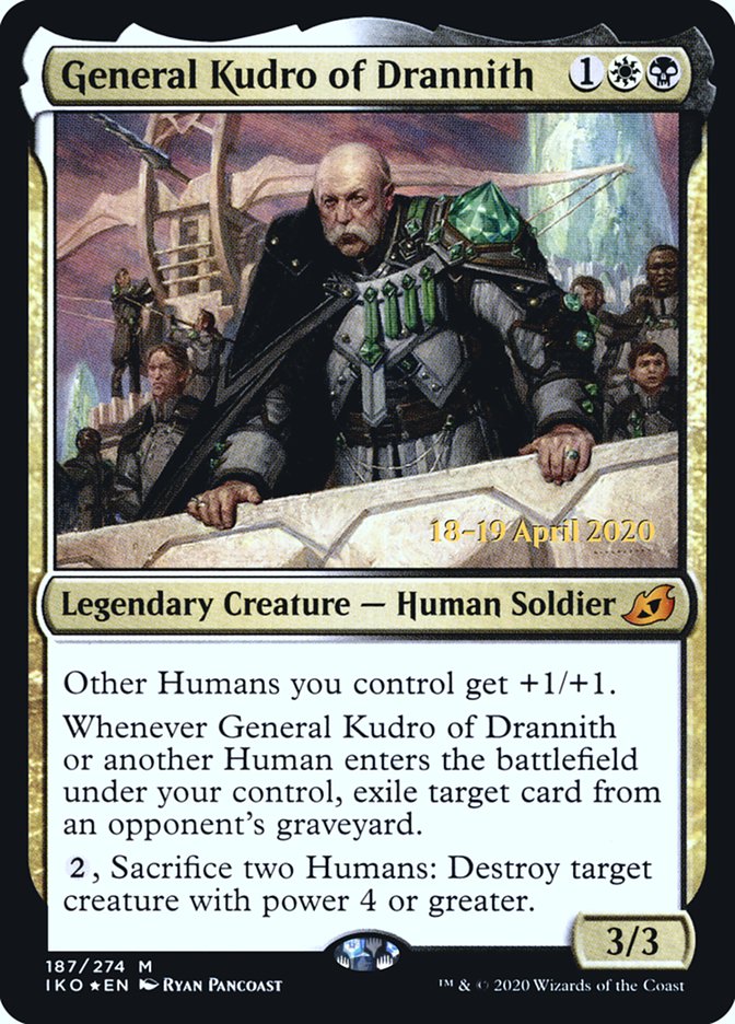 General Kudro of Drannith [Ikoria: Lair of Behemoths Prerelease Promos] | Good Games Modbury